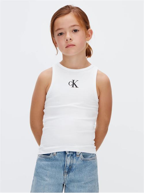ck logo tank top CALVIN KLEIN JEANS | LVCKSJB10GYAF